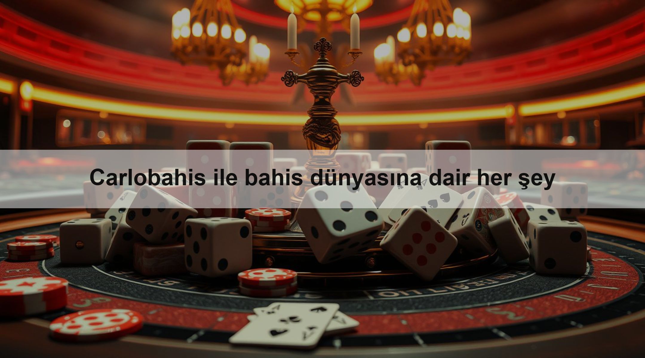 Carlobahis ile bahis dünyasına dair her şey 1 Carlobahis ile bahis dünyasına dair her şey